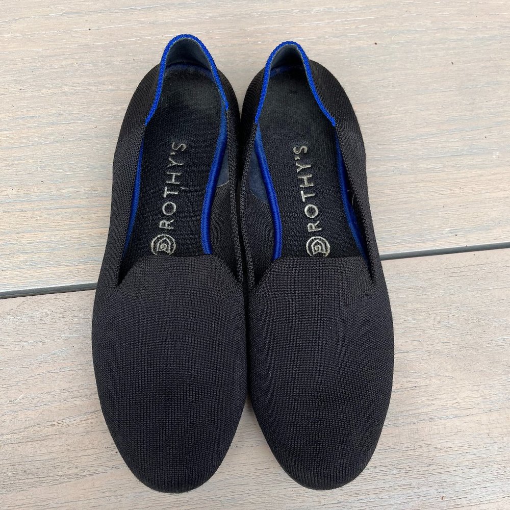 Rothy's Black The Almond Loafer